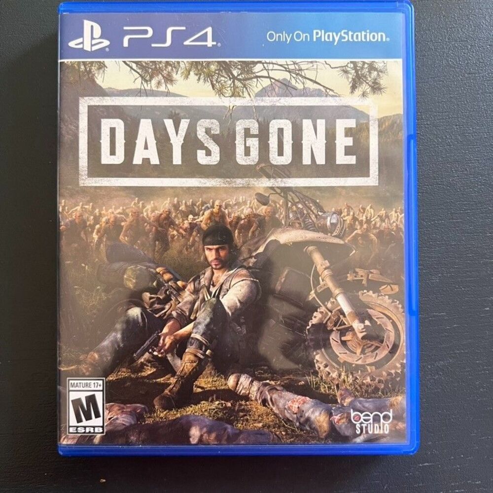Days Gone Sony PlayStation 4 PS4 Action-Adventure Game Disc &‎ Case